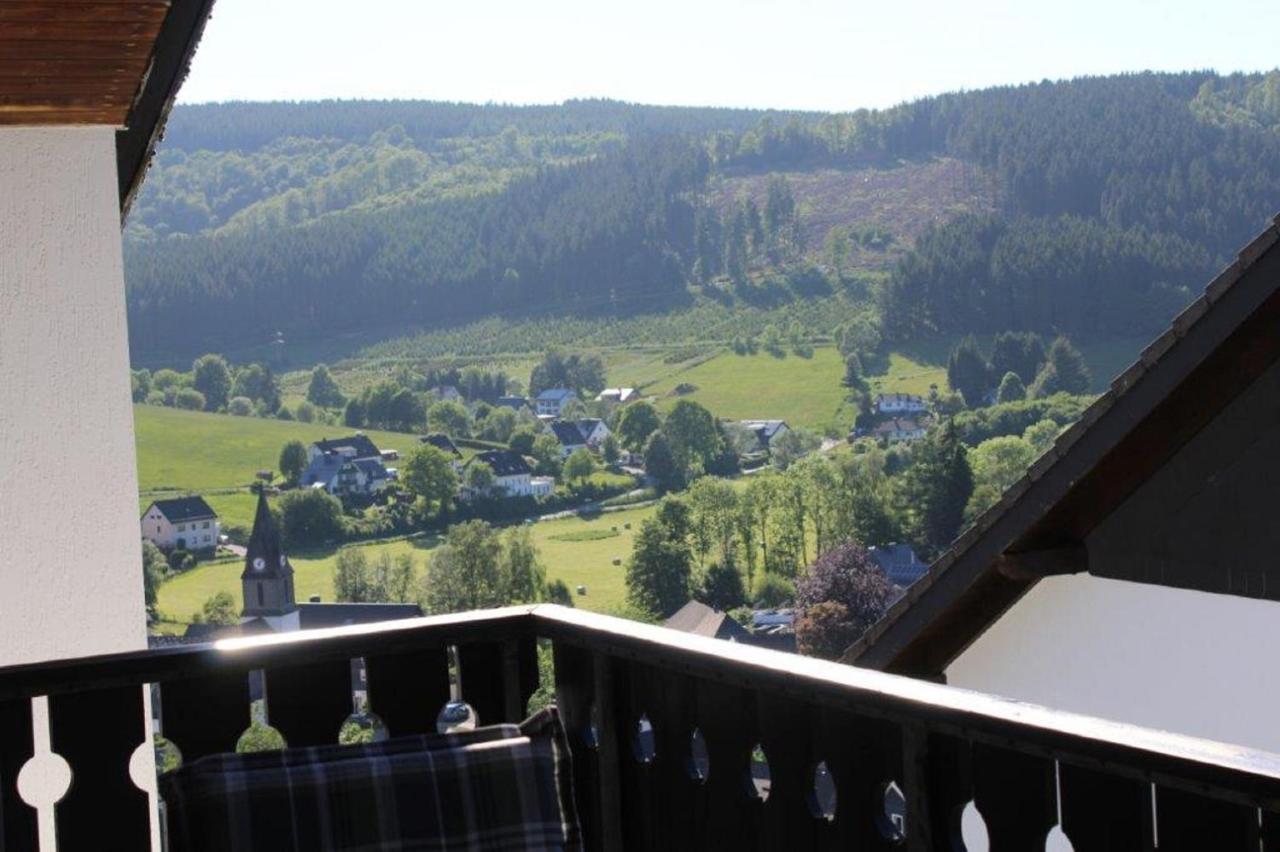 Ferienwohnung Frieda Mit Ueberdachtem Balkon Winterberg Exterior foto